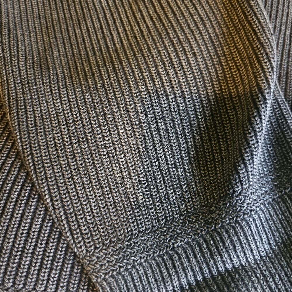Men's XXL Tommy Bahama Waffle Knit Quarter Zip Pullover Sweater - Picture 6 of 9